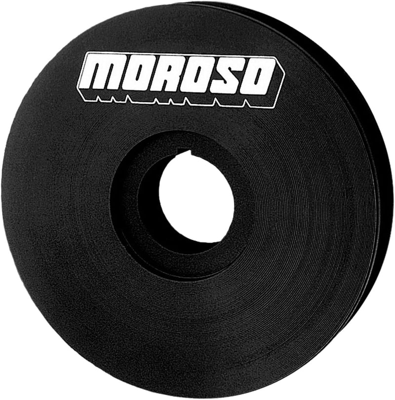 Moroso 23523 4" V-Belt Crankshaft Pulley