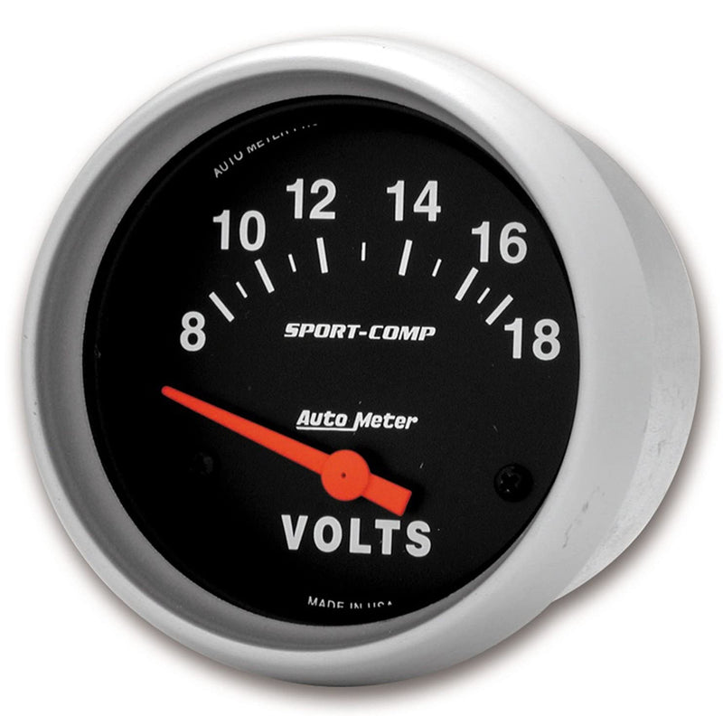 Autometer 3592 Sport-Comp Electric Voltmeter Gauge