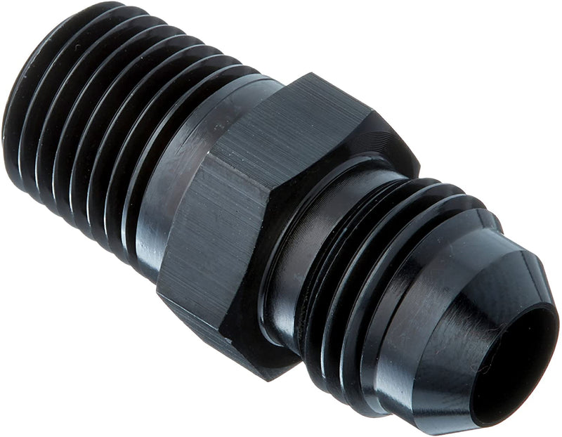 Redhorse Performance 816-06-04-2 -06 Straight Male Adapter To -04 (1/4") NPT Male - Black