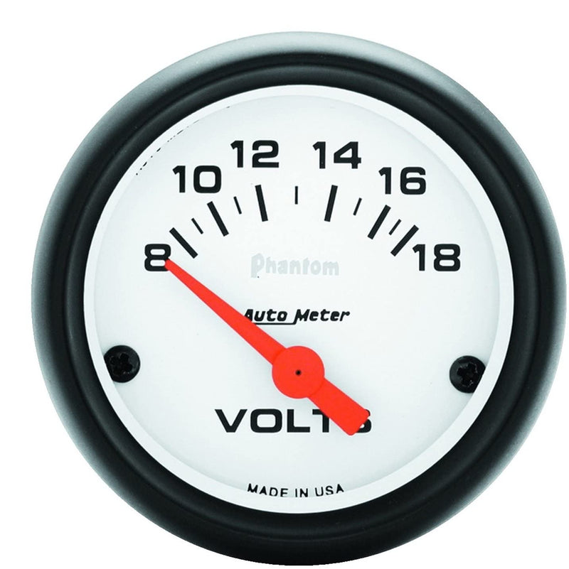Autometer 5791 Phantom Electric Voltmeter Gauge