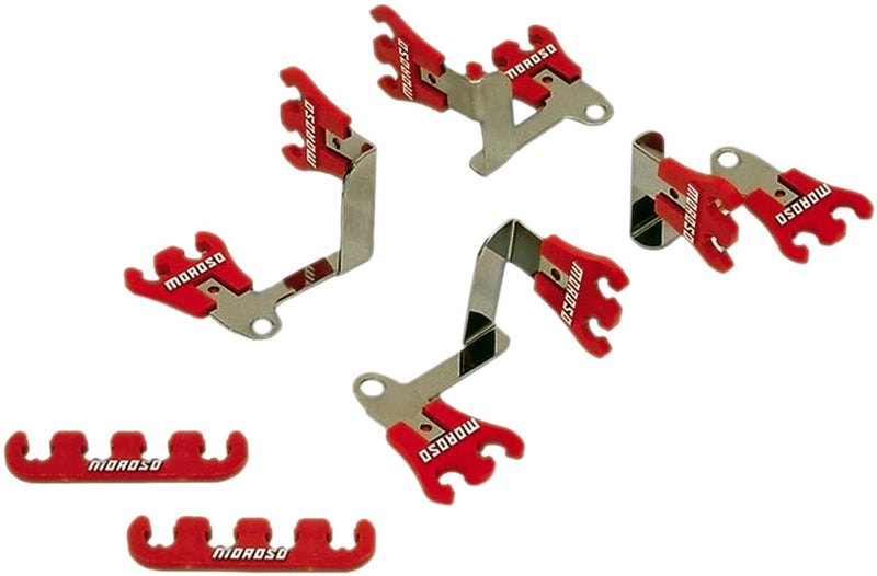Moroso 72168 Show Wire Loom Kit Red