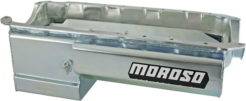Moroso 21048 Deep Front Sump Eliminator Style Oil Pan BB Chevy