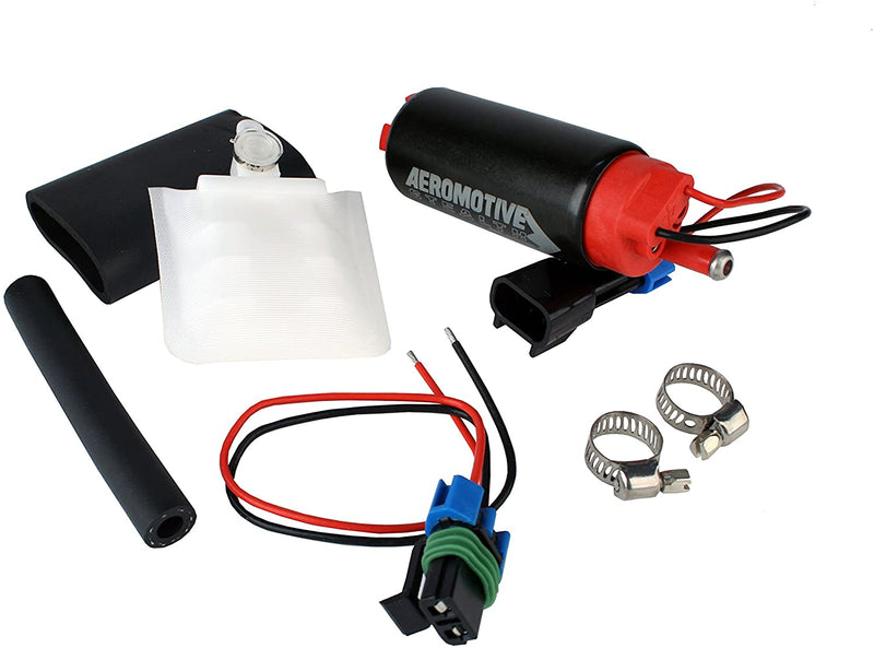 AEROMOTIVE 11542 FUEL PUMP (340 SERIES STEALTH IN-TANK, OFFSET INLET, INLINE W/OUTLET)