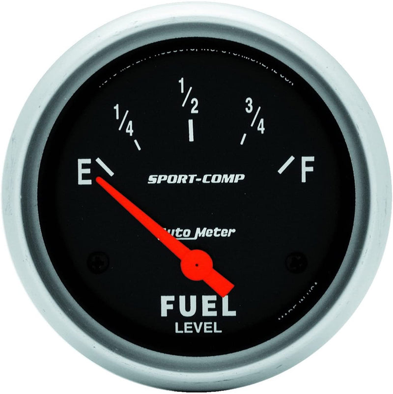 Autometer 3514 Sport-Comp Electric Fuel Level Gauge