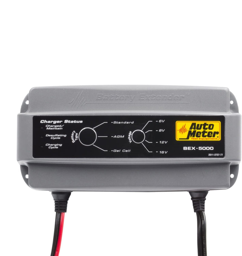Autometer BEX-5000 Battery Extender 6/8/12/16V 5 Amp Battery Extender