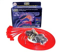 Taylor Cable 73255 8mm Spiro-Pro Ignition Wire Set 180 Deg. - Red