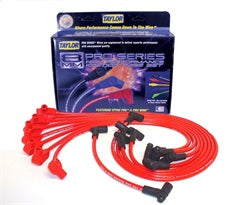 Taylor Cable 74202 8mm Spiro-Pro Ignition Wire Set Custom Fit 90 Deg - Red