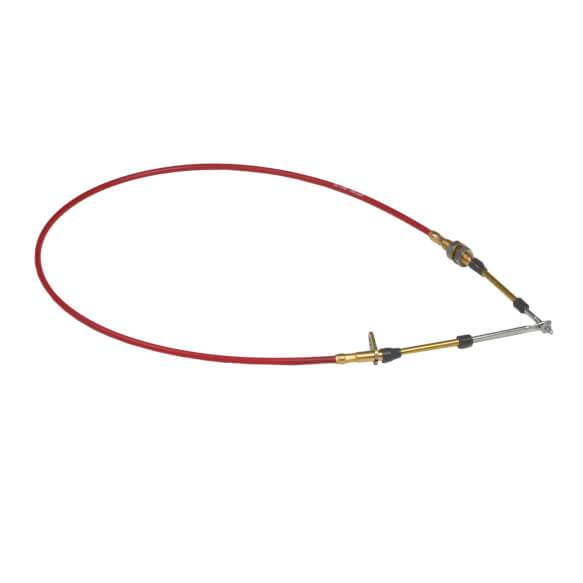 B&M 80605 PERFORMANCE SHIFTER CABLE - 5-FOOT LENGTH - RED