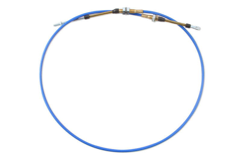 B&M 80735 SHIFTER CABLE - 5-FOOT LENGTH - BLUE, UNIMATIC SHIFTERS