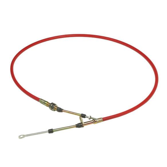 B&M 80833 5' Super Duty Race Shifter Cable - Red