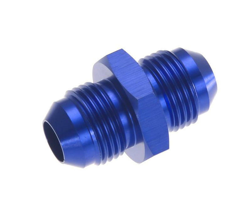 Redhorse Performance 815-12-1 -12 Male To Male 1-1/16" X 12 AN/JIC Flare Union - Blue
