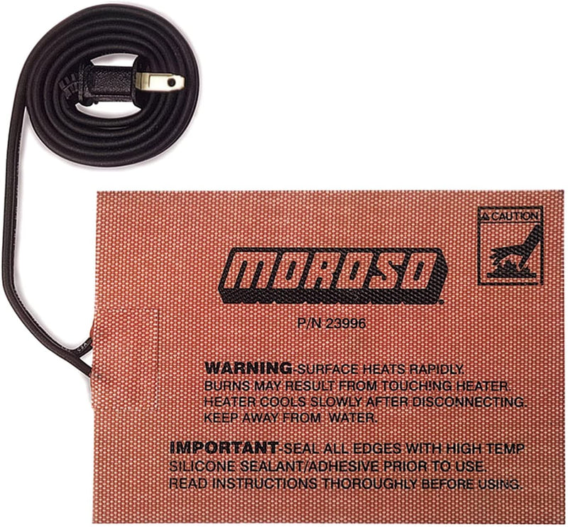 Moroso 23996 5" X 7" Self Adhesive External Heating Pad
