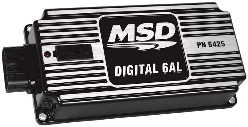 MSD 64253 Black, 6AL, Digital Ignition w/Rev Control