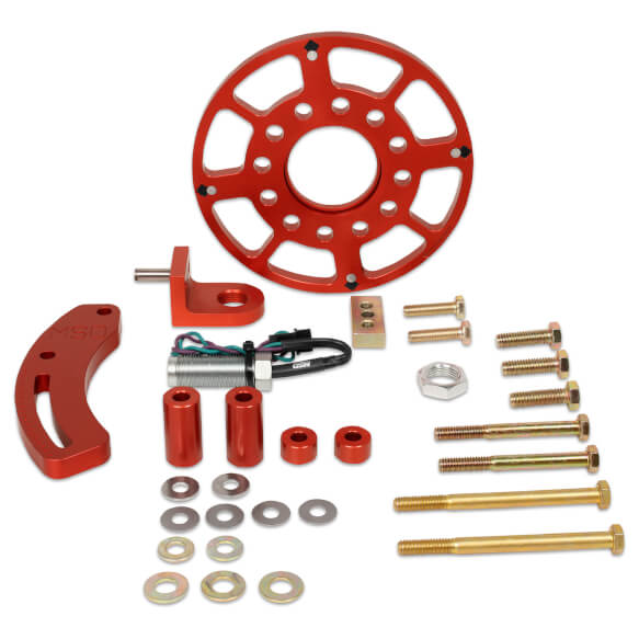 MSD 8640 Crank Trigger Wheel Kit, Flying Magnet - SB Ford Windsor