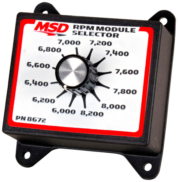 MSD 8672 RPM Module Selector, 6.0K-8.2K