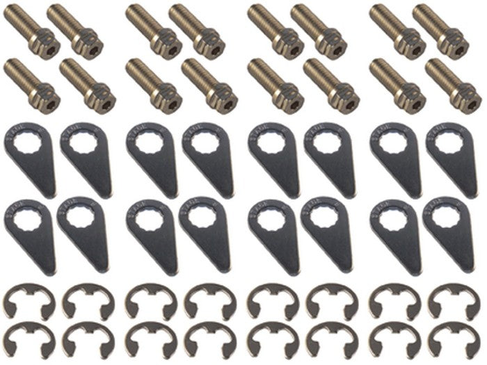 Stage 8 8912A Big Block Chevy & Ford Header Bolt Kit, (1-Inch Bolts)