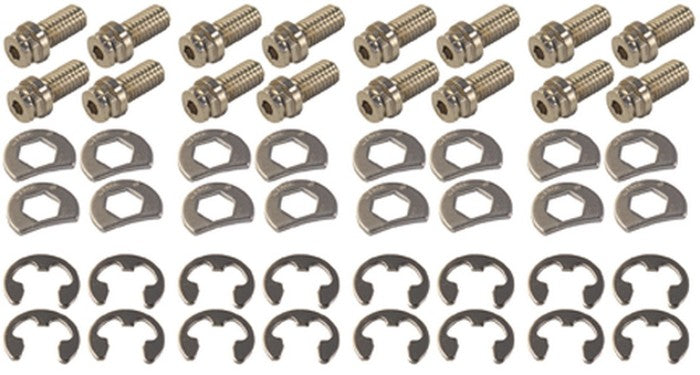 Stage 8 8913 Small Block Ford Header Bolt Kit, 6pt Double Hex Head