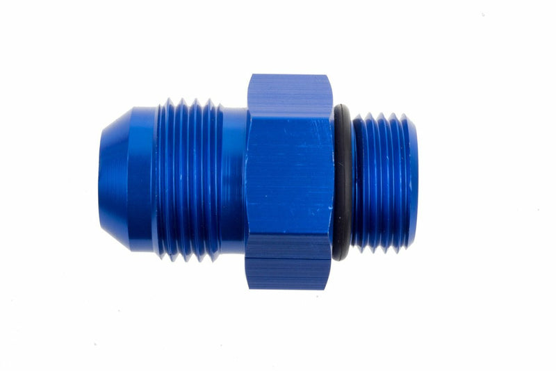 Redhorse Performance 920-08-08-1 -08 Male To -08 O-Ring Port Adapter (High Flow Radius Orb) - Blue