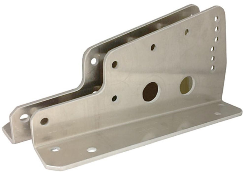 Kirkey Racing 99214 Floor Seat Mounting Brackets 3/16" Thick - Natural
