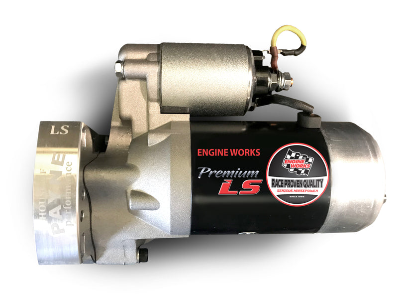 Engine Works 13502LS GM LS Starter Hitachi 18:1 High Torque Race