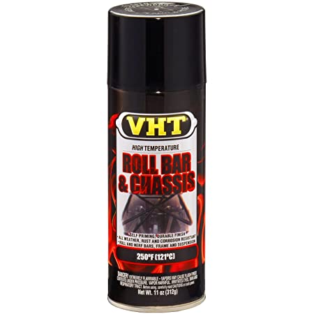 VHT SP670 Roll Bar & Chassis High Heat Coating Paint - Satin Black