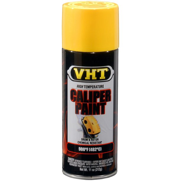 VHT SP738 Caliper Paint, High Heat Coating - Bright Yellow