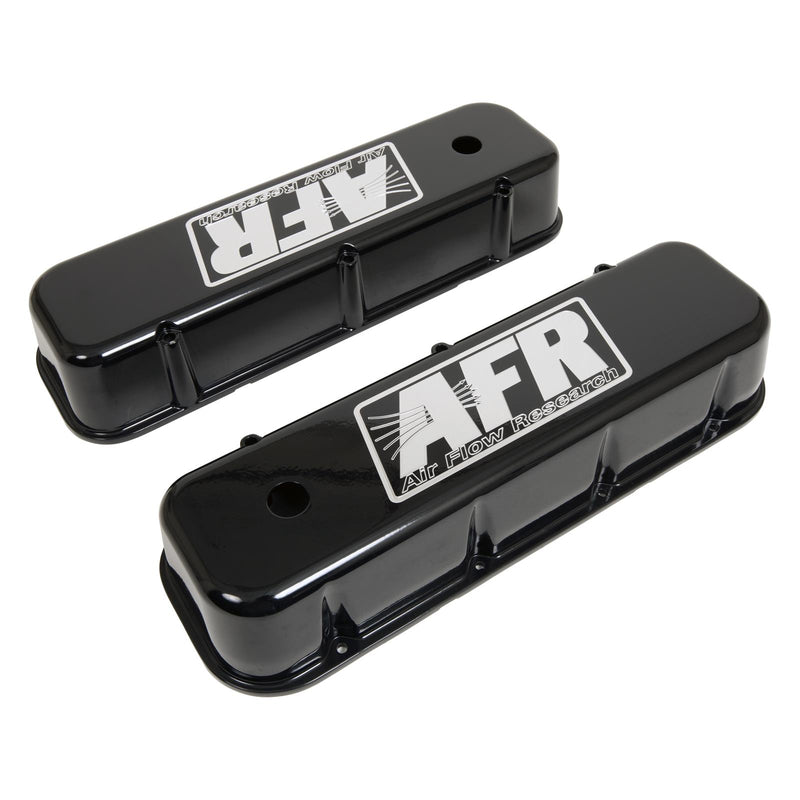 AFR 6723 Chevy Big Block Aluminum Valve Covers, Tall Height - Black