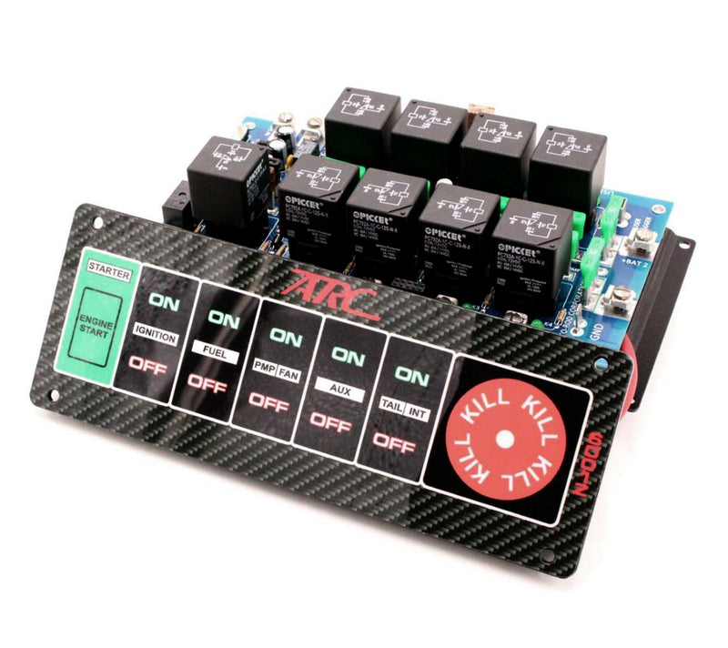 ARC 6001ZR-BL Pro Mod Switch Panel w/ System Kill Switch