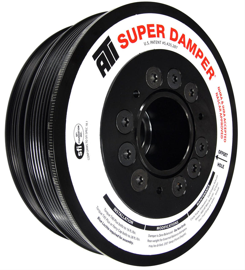 ATI 917246 Super Damper Serpentine Series Balancer, GM LS1 7.530" OD