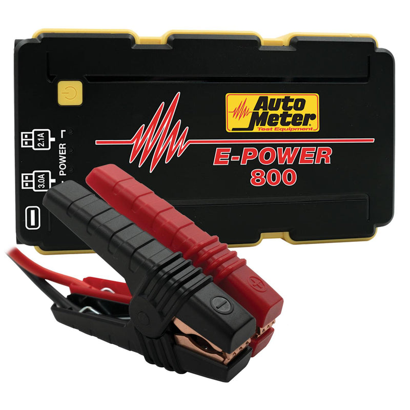 Autometer EP-800 Battery Power Pack w/ USB Quick-Charge Ports