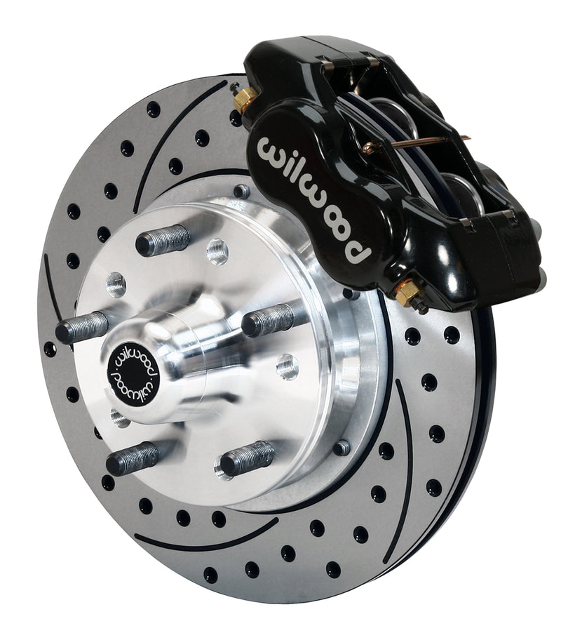 Wilwood 140-10996-D Forged Dynalite Pro Series Front Brake Kit - Gm 1967-69 F-Body 1964-74 A-Body