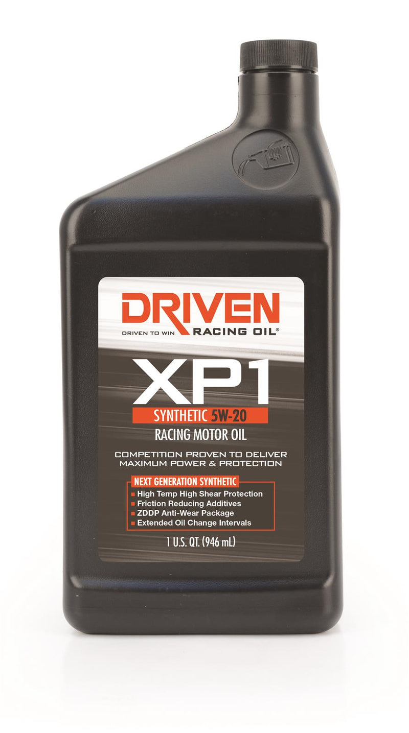 Driven 00006 XP1 Synthetic Racing Motor Oil, 5W20 - 1 qt