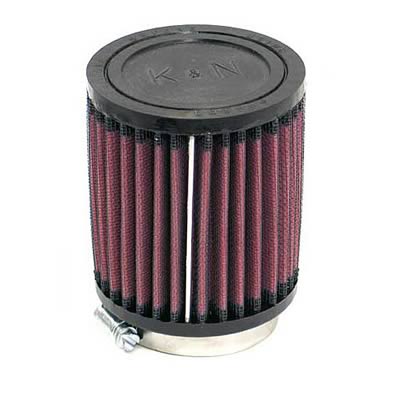 K&N RD-0600 Universal Performance Air Filter, Round 2.25" Dia. - Red