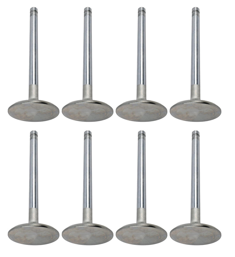 Manley 11587-8 Extreme Duty Series Stainless Exhaust Valves, Chevy 5.354" Length