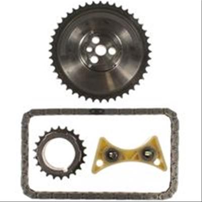 Melling 3-3SRH60SC Timing Chain and Gear Sets, Single Roller 3-Bolt, GM Chevy