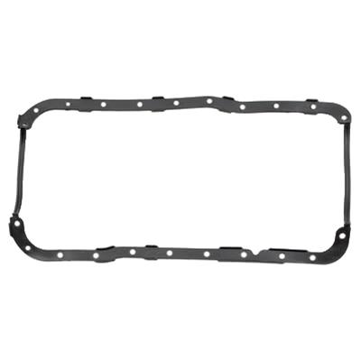 Milodon 41004 Oil Pan Gasket, 1-Piece, Rubber/Steel Core, Ford, 351W,