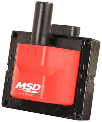MSD 8231 Ignition Coil Blaster Performance Replacement E-Core Square