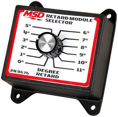 MSD 8676 Module Selector Ignition Timing Retard Plastic 0-11 Degree Ran