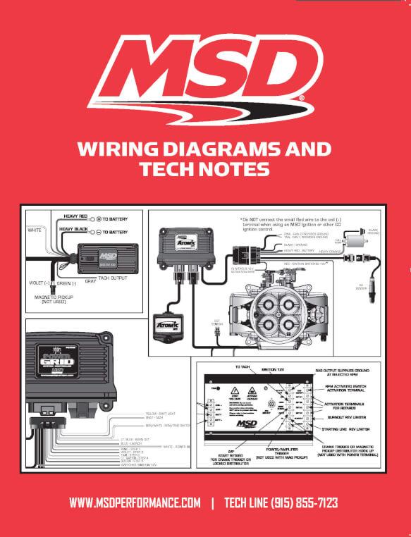 MSD 9615 Wiring Diagrams & Tech Notes Guide