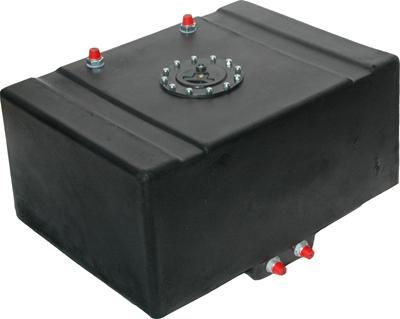 RCI 1160D Drag Race Fuel Cell, 16 Gallons - Black -8AN