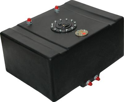 RCI 1160DS Drag Race Fuel Cell, 16 Gallons - Black w/ Sending Unit