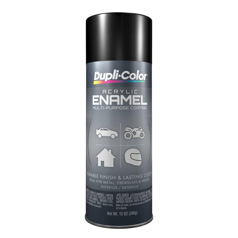 Dupli-Color DA1600 Acrylic Enamel Paint - Gloss Black