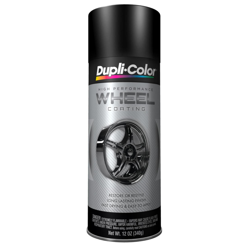 Dupli-Color HWP104 High Performance Wheel Coating Paint - Satin Black