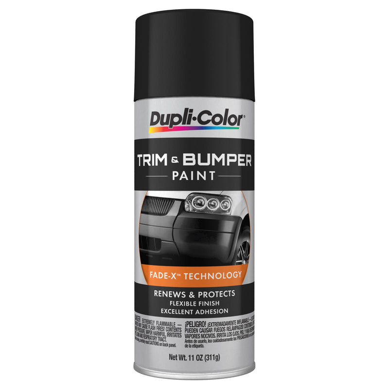 Dupli-Color TB101 Trim and Bumper Paint - Flat Black