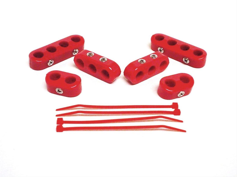 Taylor Cable 42729 409 10.4mm Wire Separators Clamp-Style Red
