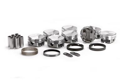 ICON IC9952KTM.100 FHR Piston - Chevy 489, Rod 6.385, OC Solid Dome -23cc 1V Kit with Rings