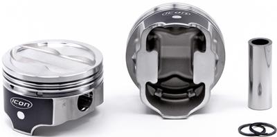 ICON IC9926KTM.060 FHR Piston - Chevy 383, Rod 5.700, Dish +18cc 2V Kit with Rings