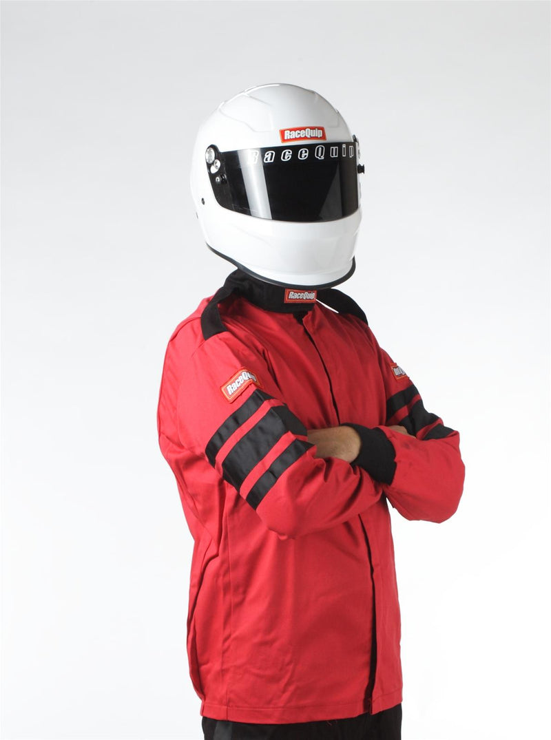 Racequip 111016 Race Jacket 1-Layer - XL SFI-1 - Red