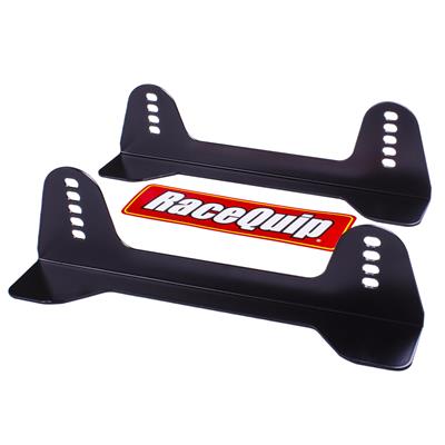 Racequip 96002029 Seat Brackets Fixed Aluminum Natural 4 in. Max Height